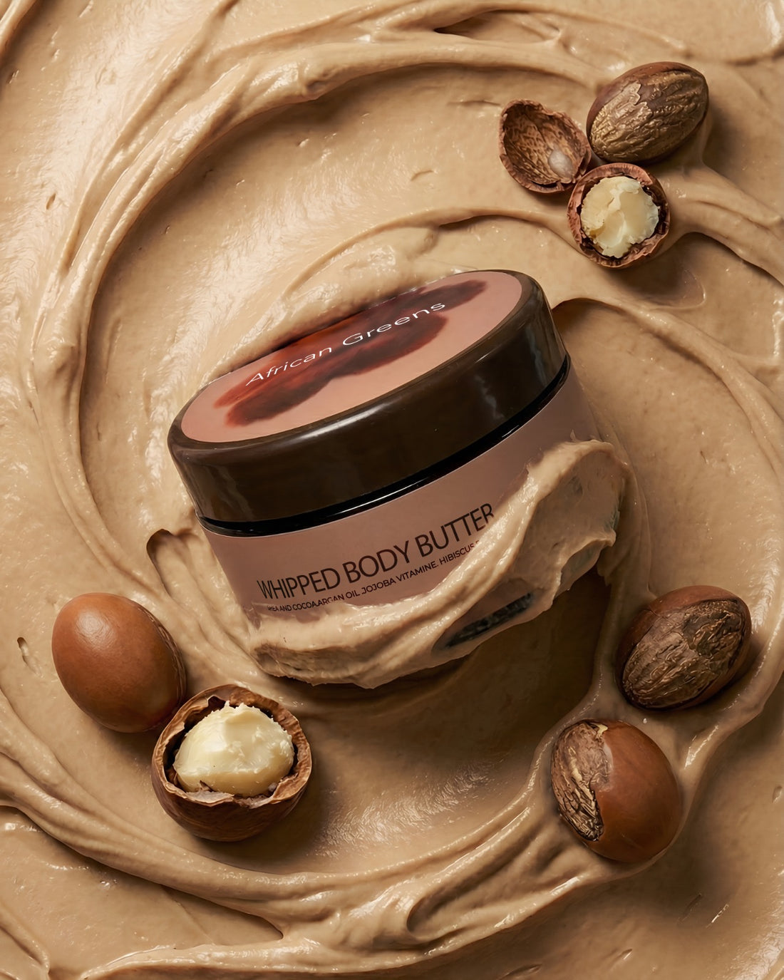 Whipped Body Butter – Mango & Argan with Niacinamide