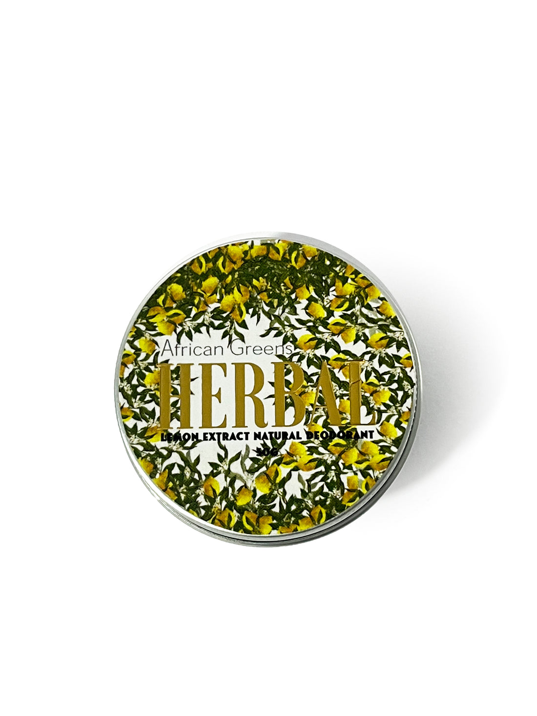 lemon Natural Deodorant