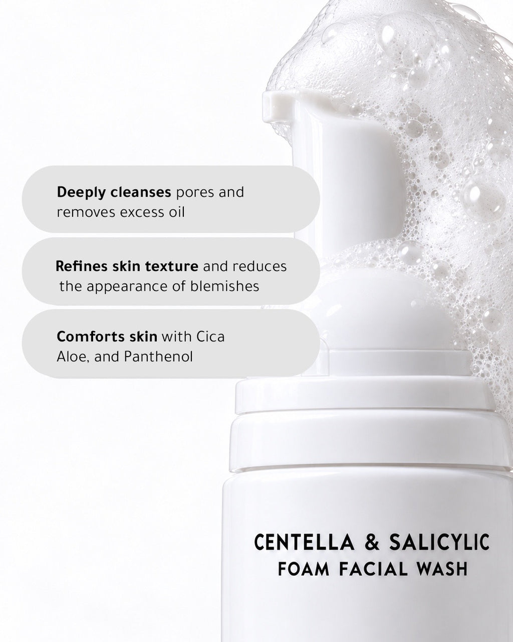 Centella + Salicylic Acid Foam Wash