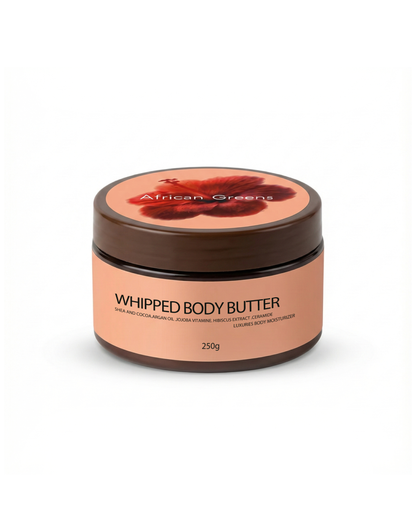 Whipped Body Butter – Mango &amp; Argan with Niacinamide