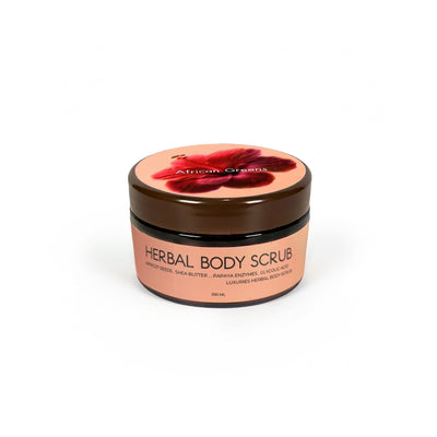 Apricot and shea body scrub