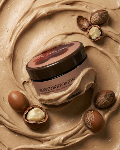 Whipped Body Butter – Mango &amp; Argan with Niacinamide